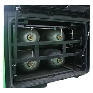 Factory Price Hydrogen Gas Tank Group 35MPa 70MPa Composite Hydrogen Storage Cylinder on hydrogen vehicles 140L-385L