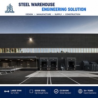Bâtiment d'usine à structure métallique, atelier de fabrication de meubles, entrepôt de production, conception industrielle sur mesure