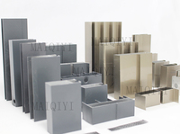 Extrusion d'aluminium industriel de haute qualité série 6000 T5 profil personnalisé lumière LED pour portes et fenêtres