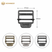 HONMEO Boucle à ardillon vintage plaquée en alliage de zinc personnalisée pour ceinture, sac, vêtement et sangle de chaussure