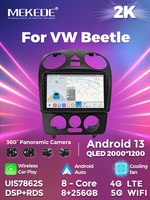 Mekede MS Android voiture commande vocale 360 caméra gps navigation pour VW Volkswagen Beetle bt gps dsp système stéréo de voiture