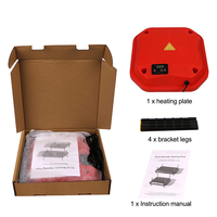 Réchauffeur de couveuse électrique 110V 220V pour plaque chauffante de couveuse de poulet poussin certifié CE