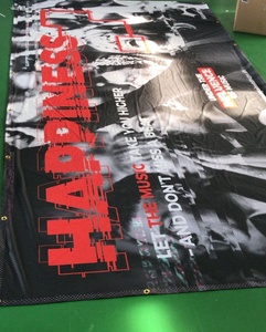 Tùy chỉnh màu sắc kích thước lớn in kỹ thuật số ngoài trời PVC hàng rào lưới quảng cáo banner với grommets - Product Image 5