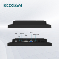 Monitor layar sentuh industri Anti gangguan, 15 "/ 15.6" dengan layar dan struktur kustomisasi kasar didukung