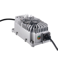 Chargeur de batterie marine LNLEE 14,6 V 10 A, étanche IP67, résistant au sel, chargeur de yacht, station d'alimentation intelligente