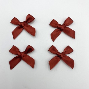 Mini nœuds en ruban polyester pour accessoires de vêtements DIY, lingerie et décoration de boîtes cadeaux - Product Image 2