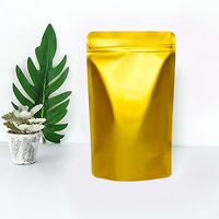 Sachet refermable en aluminium laminé sur mesure, type stand-up pouch, en Mylar, pour l'emballage de biscuits et de produits alimentaires