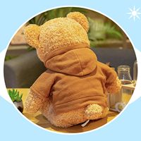 Boneka Plush Mainan Ulang Tahun Bordir Super Lembut Isi Kapas PP Imut Tahan Lama Berkualitas Tinggi Penghilang Stres Promosi Grosir
