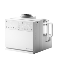Babytop Préparateur de lait infantile sans BPA avec écran numérique, multifonctionnel, automatique, température précise, agitateur de lait 3-en-1, 0-12 mois