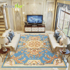 Innov floor ing Tapetes <span class=keywords><strong>3d</strong></span> Teppich Antihaft-Teppich auf Teppich polstern Teppich Teppich blau für Schlafzimmer - Product Image 3