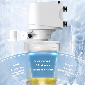 Jingye Best-seller <span class=keywords><strong>Petit</strong></span> système de filtre à eau moderne 3 en 1 pour aquariums Filtres internes en plastique Séparateur fécal 220v <span class=keywords><strong>Poisson</strong></span> - Product Image 5