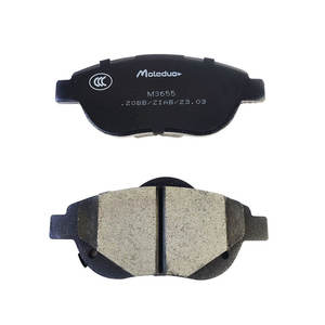 Plaquettes de frein céramique M3655 avant 1609816580 BM335011 1014029390 1611718780 1611718780 pour Citroën <span class=keywords><strong>C3</strong></span> C4 Peugeot 206 Emgrand GL - Product Image 4
