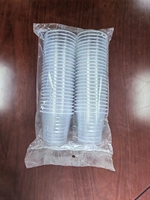 Penuh otomatis GC-450-1 plastik PP/PS/PET/PLA mangkuk menghitung kemasan mesin dibuat Cina PLC untuk tas makanan pelabelan Film
