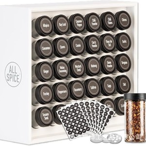 All <b>Spice</b> Wooden <b>Spice</b> <b>Rack</b> 3 Tier Multi Function Kitchen Storage Organizer <b>For</b> Condiment Bottles And <b>Jars</b> - Product Image 4
