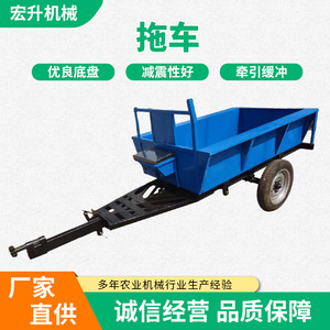 Remorque agricole basculante avec système de freinage pour le transport de légumes et de maïs, usage agricole - Product Image 3