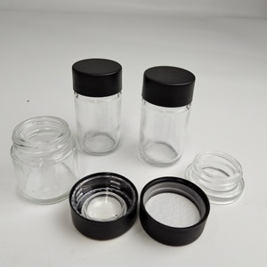 ขวดแก้วบรรจุภัณฑ์แบบกันอากาศรั่วซึม ป้องกันเด็กเปิดได้ ขนาด 1 กรัม 3.5 กรัม 7 กรัม 14 กรัม สำหรับบรรจุดอกไม้แห้ง ลูกอม คุกกี้ เยลลี่ สมุนไพร อาหาร  ขนาด 3.5 กรัม ยอดนิยม - Product Image 3