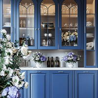 Meuble de cuisine modulaire en bois massif, armoire de cuisine, armoire de cuisine sur mesure, design ouvert, armoire de cuisine complète, armoire de cuisine moderne