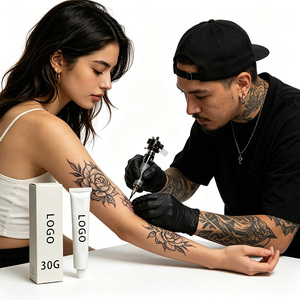 Superior Balanced Texture Tattoo Balm, Customizable Net <b>Weight</b> Standard Concentration, OEM Brand Logo Tattoo Care Gel - Product Image 2