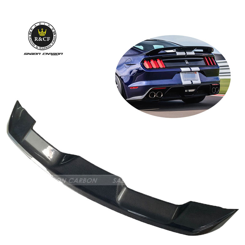 2019 г., Mustang GT350, задний спойлер, крыло гоночного автомобиля из углеродного волокна для FORD Mustang