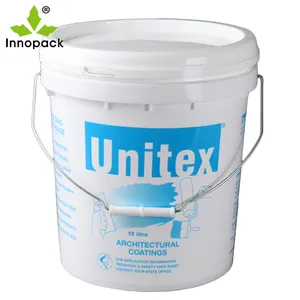 Factory directly supply plastic bucket 5 gallon plastic pail food grade plastic pail