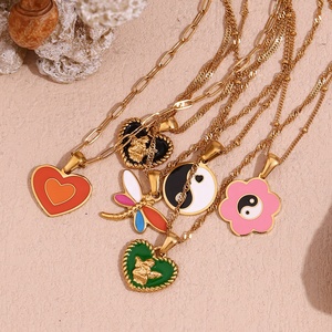 Set di gioielli in acciaio inossidabile placcato oro 18k - Product Image 3