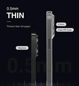 Coque de <span class=keywords><strong>téléphone</strong></span> transparente pour iPhone 15 14 Pro, antichoc, en PP souple et mince, accessoires pour iPhone 13 12 - Product Image 6