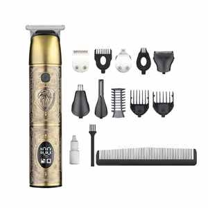 Recortadora Corporal Multifuncional Recargable por USB con Cuerpo de Metal, Kit de Aseo Masculino para Recortar Barba y Cabello - Product Image 4