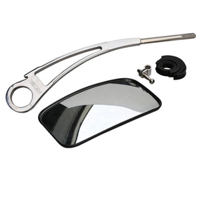 Bras de miroir réglable en aluminium pour bateau, finition polie - Product Image 1