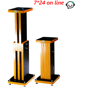 Support de haut-parleur <span class=keywords><strong>HIFI</strong></span> DY-10, amortisseur de chocs audio, support de sol, support de son surround, support de moniteur, support de bibliothèque, support de boîte, réglage rétractable - Product Image 1