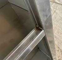 Armoire d'incendie à double porte en acier inoxydable avec enrouleur de tuyau d'incendie et accessoire d'équipement de lutte contre l'incendie d'extincteur