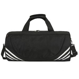Custom Logo Women Men Workout Tote Sports Nylon Gym <b>Bag</b> Travel <b>Duffel</b> <b>Bag</b> With Wet Pocket Shoes Fitness Yoga <b>Bags</b> - Product Image 3