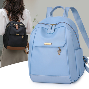Thời Trang Mới Phụ Nữ Ba Lô Vải Bền Túi Đi Học Khá Phong Cách Cô Gái Trường Ba Lô Nữ Du Lịch Ba Lô - Product Image 4
