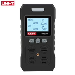 UNI-T UT334E UT334F UT334E + UT334F + gaz kaçak dedektörü 4 in 1 ses Alarm el r H2S O2 EX hava kalitesi monitör - Product Image 1