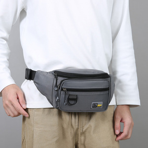 Men's Chest <b>Bag</b> Nylon Multi Functional Outdoor Sports Waist <b>Bag</b> Gray Black Green Blue - Product Image 3