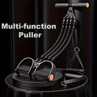 Aofit Bande de Résistance Multifonctionnelle pour Pédalier, Équipement de Fitness à Domicile, Corde de Traction pour Abdominaux, Taille et Jambes