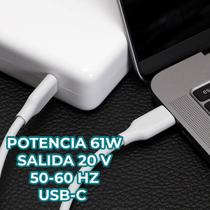 ELE-GATE Laptop <b>Charger</b> 61W Type-<b>C</b> Compatible With <b>MacBook</b> And <b>MacBook</b> Pro - Product Image 4