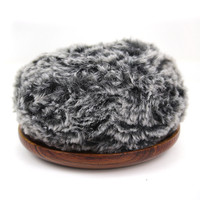 PD Vente en gros Fancy Chunky 100% Polyester Fluffy Soft Handmade Faux Fur Yarn