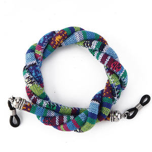 Catene per <span class=keywords><strong>occhiali</strong></span> da vista con catena in corda intrecciata a mano per <span class=keywords><strong>occhiali</strong></span> da lettura cordoncino per <span class=keywords><strong>occhiali</strong></span> da sole supporto per cinturino accessori per fascia da collo - Product Image 2