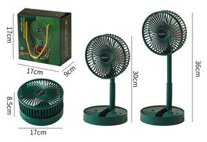 Mixed Procurement Low Price Folding Portable <b>Fan</b> Floor <b>Standing</b> Telescopic <b>Fan</b> USB Rechargeable Wireless <b>Fans</b> with Gift Box - Product Image 3