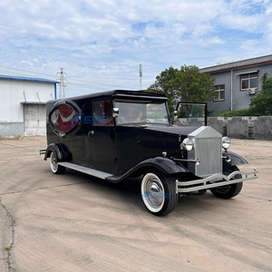 Nuevo Producto: Vehículo Eléctrico de Baja Velocidad Estilo Coche Vintage, Coche Fúnebre de 4 Ruedas con Aspecto de Vagoneta Fúnebre, Precio - Product Image 5