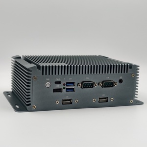 Không Quạt Công Nghiệp Mini PC j6412 Quad Core Intel Celeron 7usb 4LAN Barebone máy tính RJ45 Com M.2 NVMe Nic máy tính công nghiệp - Product Image 6