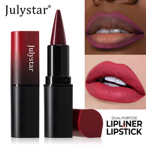 Makeup No LOGO MSDS Certified Waterproof Velvet Nude <strong>Matte</strong> Long Lasting <strong>Lipstick</strong> 6 Colors Vitamin C 3.8g Travel Size - Product Image 3