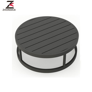 Mobilier <span class=keywords><strong>d</strong></span>'extérieur en aluminium avec cadre en métal Canapé de jardin demi-<span class=keywords><strong>rond</strong></span> - Product Image 5