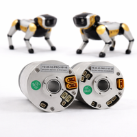 Actuador de Motor Ultraligero Integrado con Motor sin Marco para Articulaciones Robóticas y Humanoides