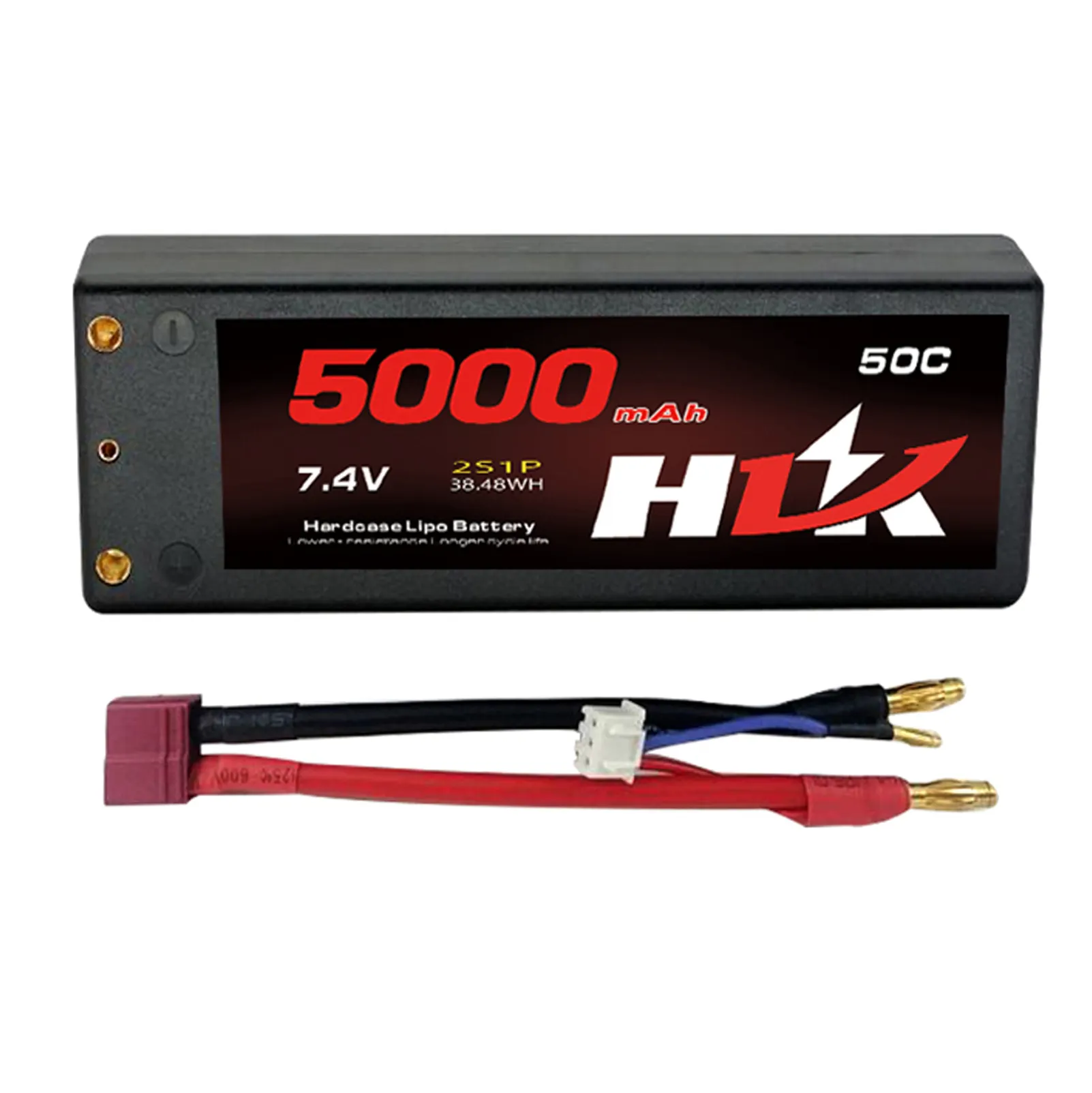RC Car/Truck Short DJI Quadcopter,RC Airplane RC Boat RC Helicopter DXF 2 Packs 5200mAh 100C 11.1V 3S HARDCASE RC Lipo Battery with Deans Connector for RC Plane 