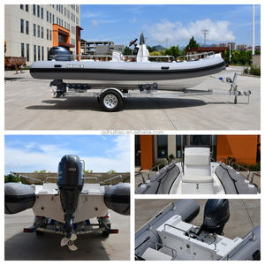 5,8 m Fiberglas RIB Boot Deep-V Fischerboot mit CE-Zertifikat - Product Image 5