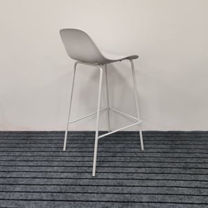 <span class=keywords><strong>Tabouret</strong></span> à pieds en métal au design moderne, dossier confortable et solide pour <span class=keywords><strong>bar</strong></span>, pub, café, salon extérieur, hôtel, <span class=keywords><strong>bar</strong></span> à boissons - Product Image 5