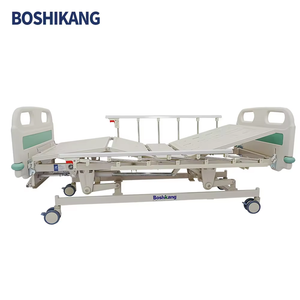 Letto Ospedaliero Multifunzionale Manuale in Acciaio Inox con Garanzia di 5 Anni per Uso Domestico, Altezza Regolabile per Anziani e Paralizzati - Product Image 3