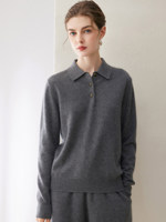 Pull en cachemire pur à 100 %, luxe haut de gamme, tricot fin d'automne, col décontracté, pull-over pour femme, couche de base, coupe ample, léger