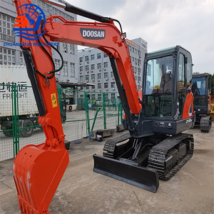 Haute qualité sur chenilles utilisé pelle ingénierie construction machines puissance Doosan DX55-9C Doosan DX55 - Product Image 4